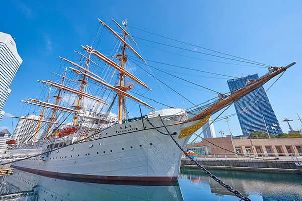 帆船日本丸・横浜みなと博物館