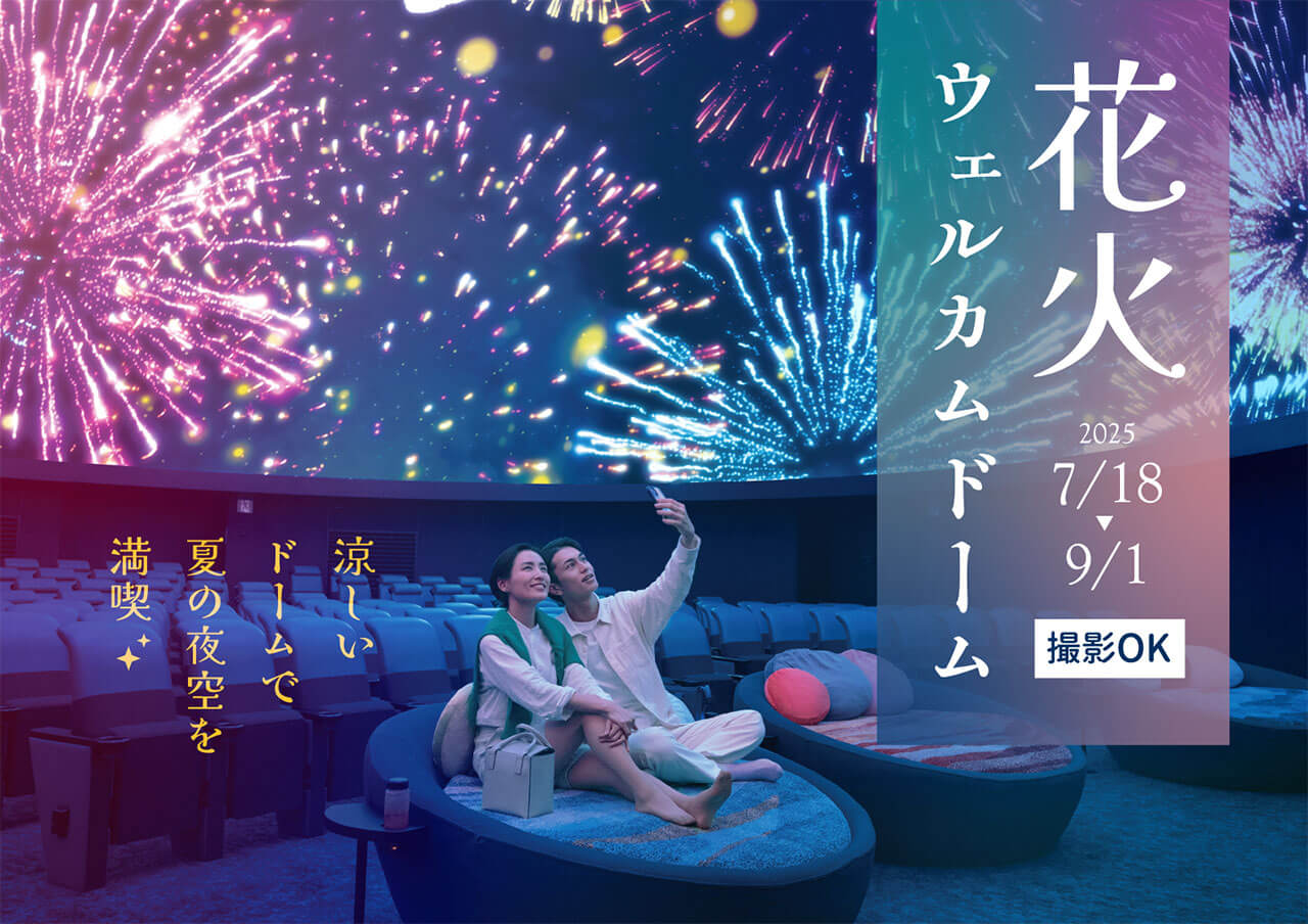 花火ウェルカムドーム
