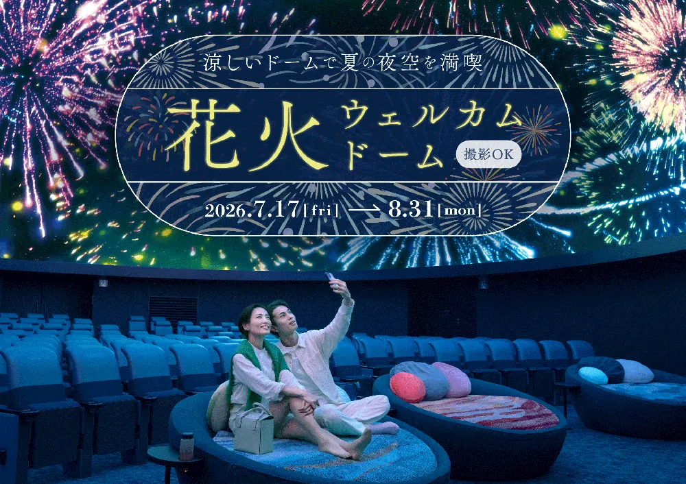 花火ウェルカムドーム