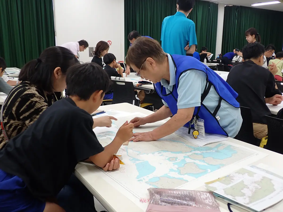 親子の海図教室