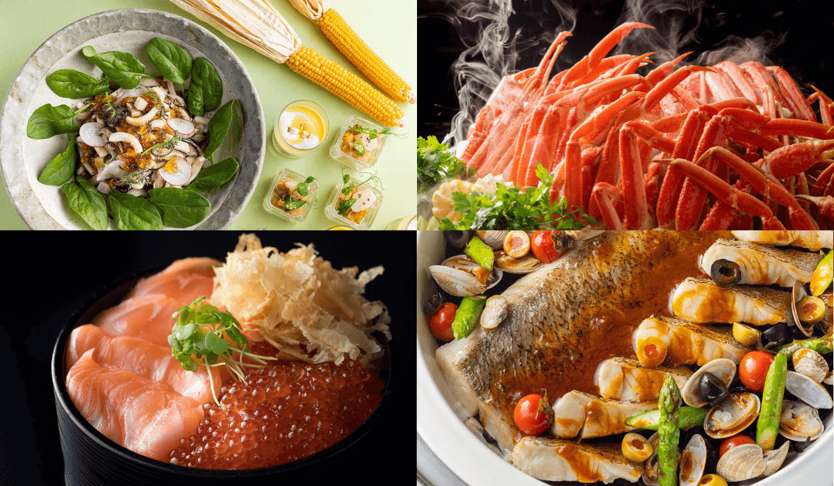 “北の大地の恵み”をブッフェスタイルで。キッチンスタジアム こだわり食紀行「北海道」
