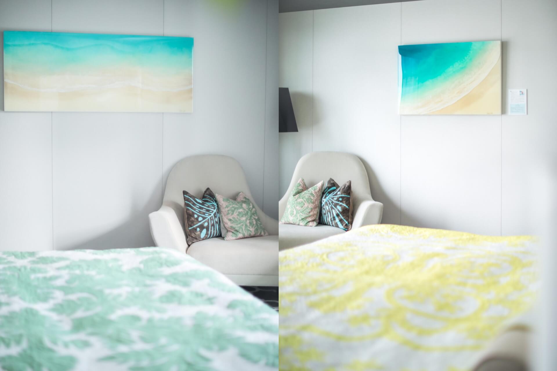 期間限定！Sarah Caudle原画展示Room  日本に2枚のみの貴重な空間【Feel ALOHA！Hawaiian Package Room】