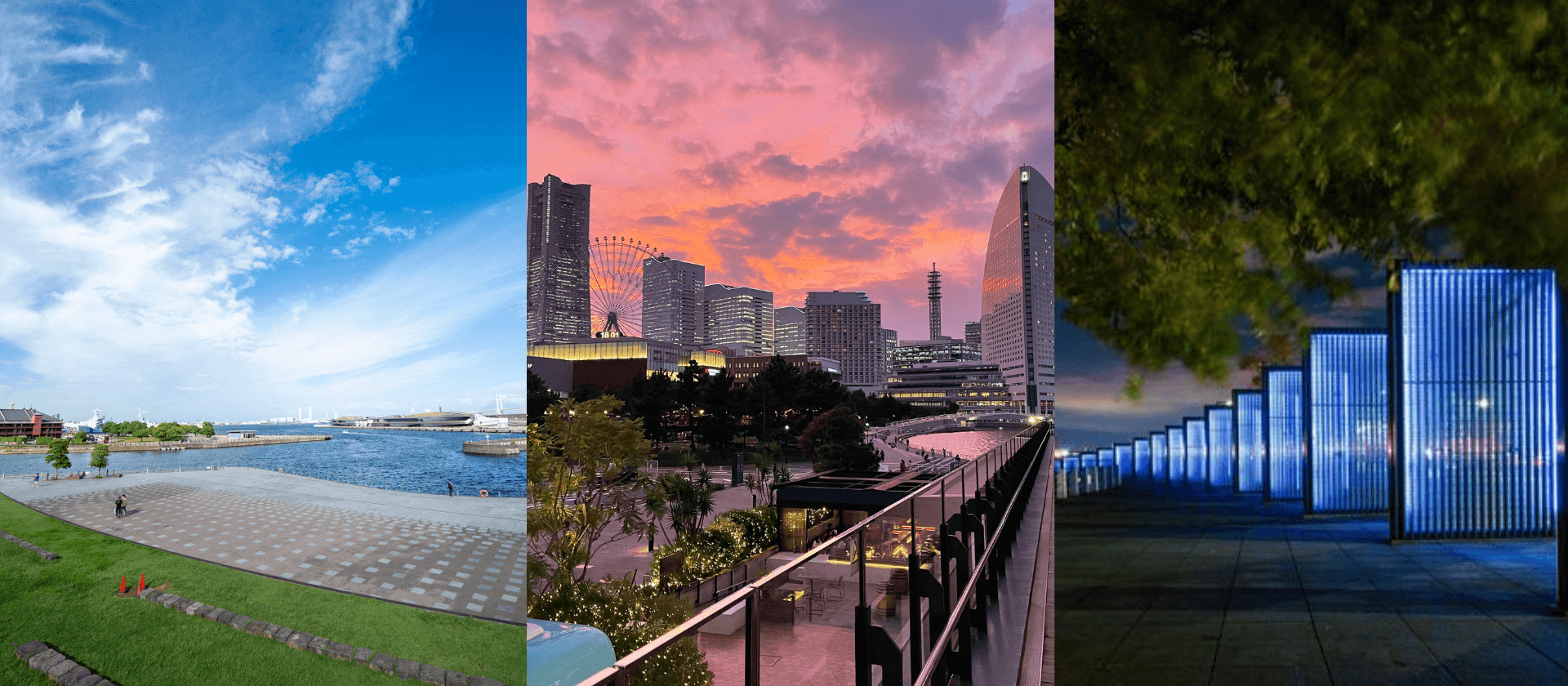 【取材記事】編集部厳選！お散歩で巡るみなとみらいの写真映えスポットのスライド