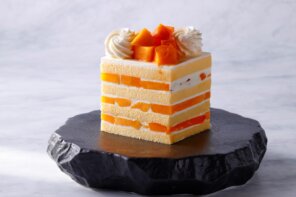 ＜宮﨑県産マンゴーのプレミアムショートケーキ＞　南国果実の上品な味わいの画像