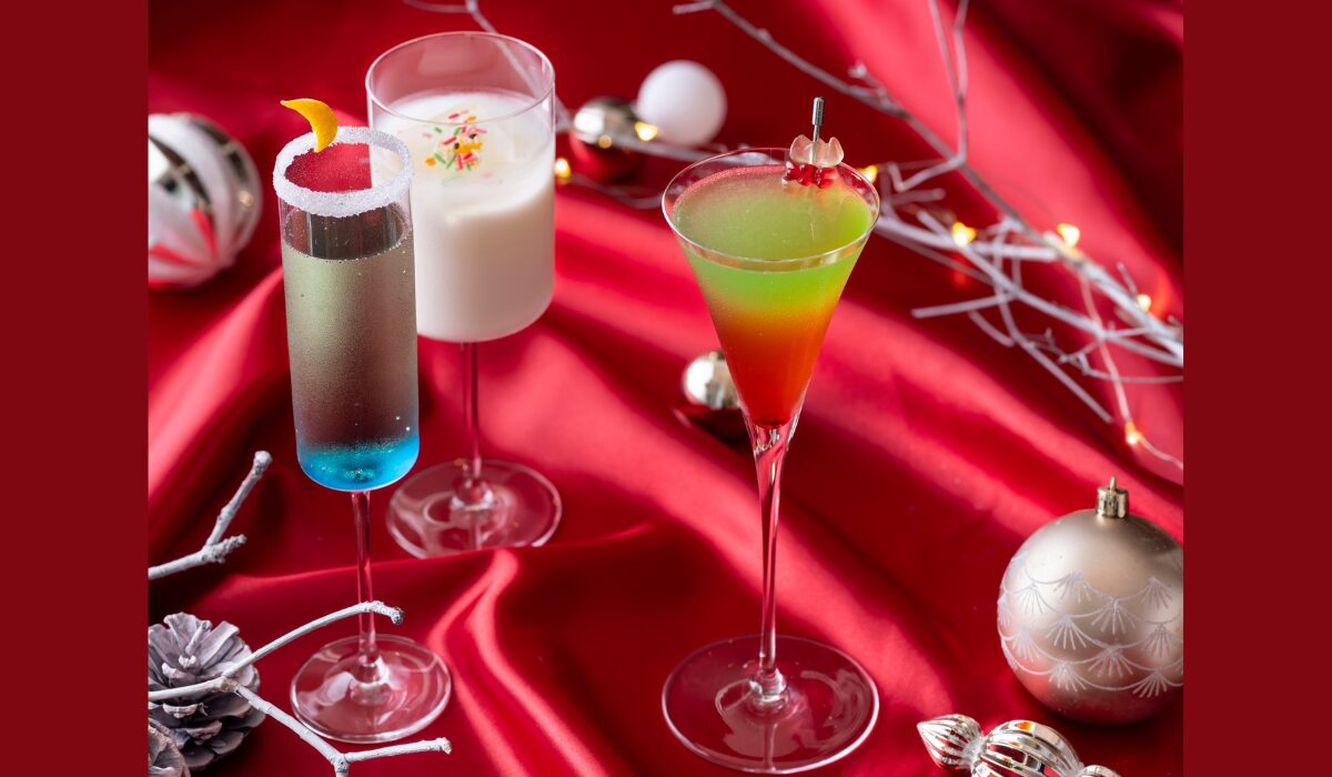 冬の夜を彩る3つのフェスティブシーズン限定カクテル 【三井ガーデンホテル横浜みなとみらいプレミア】