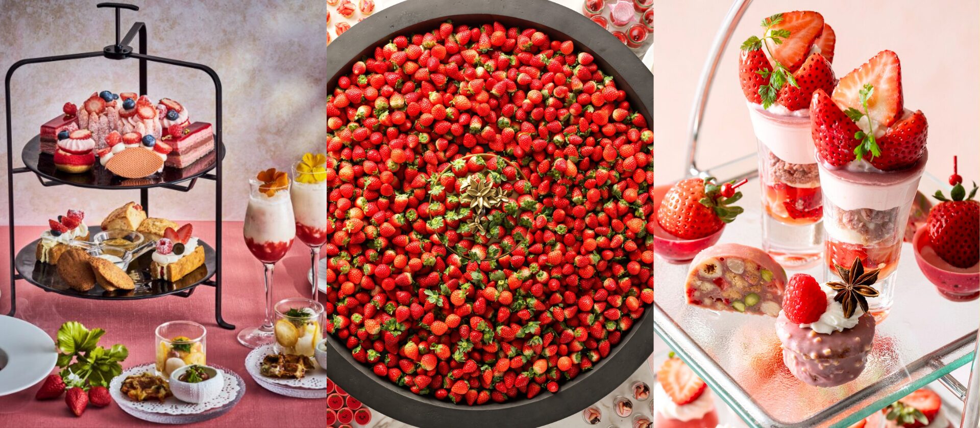 大人気！いちごスイーツ・グルメ特集🍓のスライド