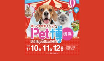 ペットと一緒に楽しめる体験型イベント「Pet博2026 横浜」1/10(土)～12(月•祝) 開催　動物好き注目の恒例イベントの画像