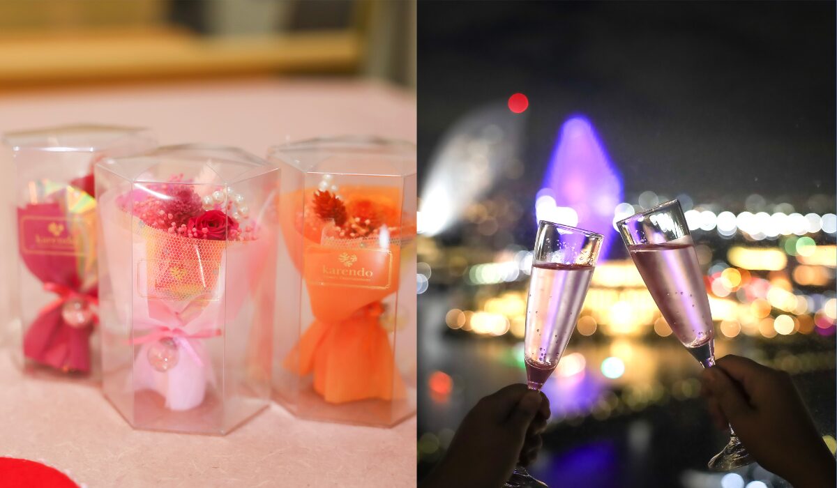 夜景と花が彩る、記念日のための特別ステイ　プリザーブドフラワー付きアニバーサリー宿泊プランを2/10(火)-3/15(日)まで提供の写真