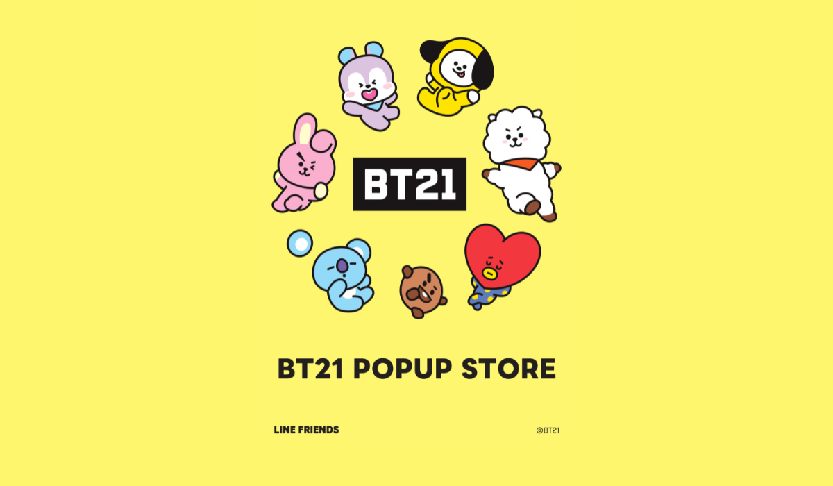 BT21 POPUP Store　全国を巡る形式でMARK IS みなとみらいで1/23(金)まで開催中！