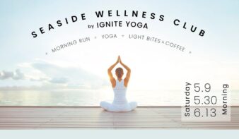 海辺で楽しむラン＆ヨガイベント　Seaside Wellness Club by IGNITE YOGA　の画像