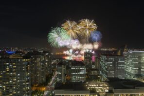 ホテル20階から花火を楽しむ宿泊プラン　8/24(月)テラス席・スカイプール貸切プラン販売の画像